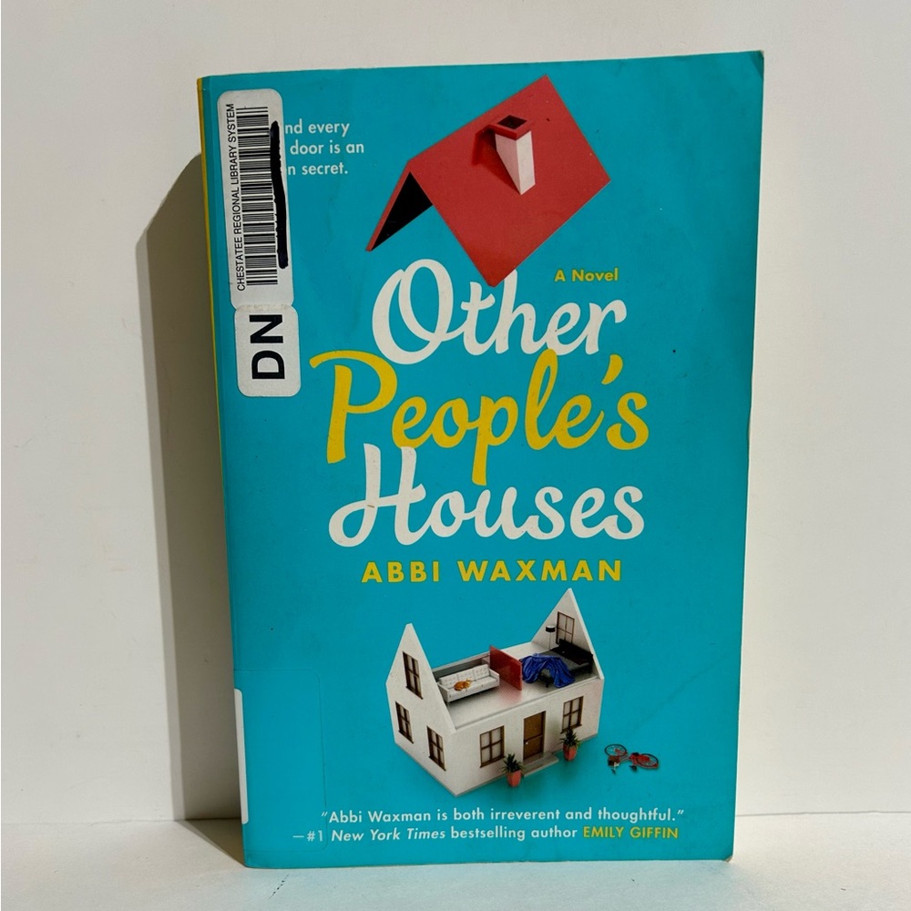 Other People’s Houses Abbi Waxman Paperback 2018 Novel Fiction Book